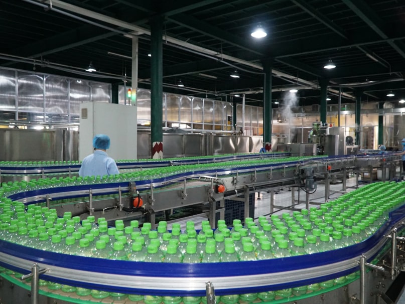 Dây chuyền sản xuất sản phẩm chiết nóng 1